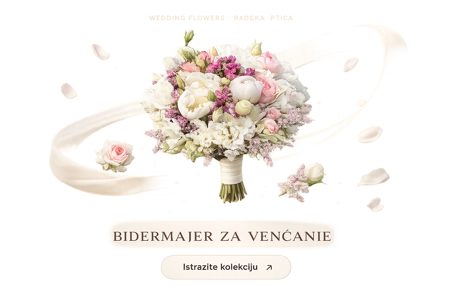 Bidermajer za venčanje Rajska Ptica Beograd